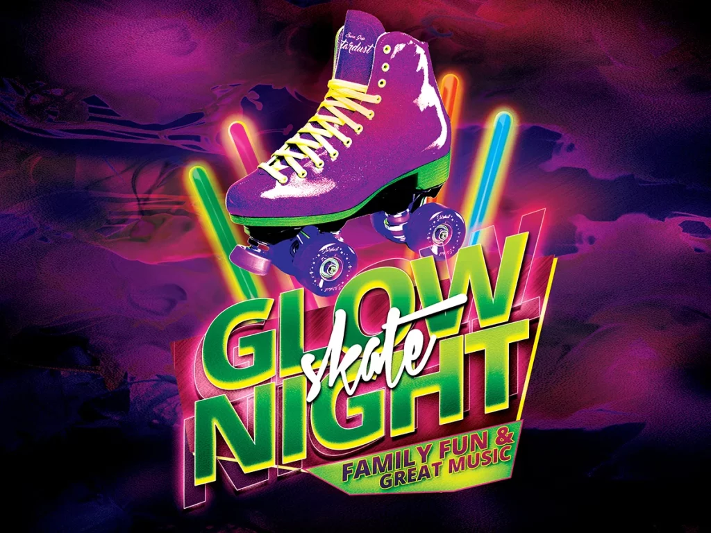 United Skates Clovis Glow Skate Night