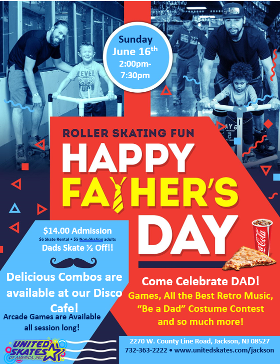 United Skates Jackson Fathers Day