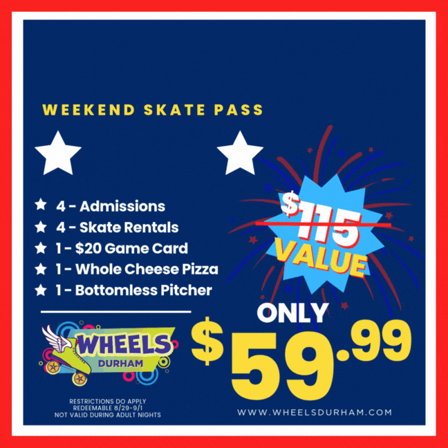 Wheels Durham Labor Day Weekend 2025