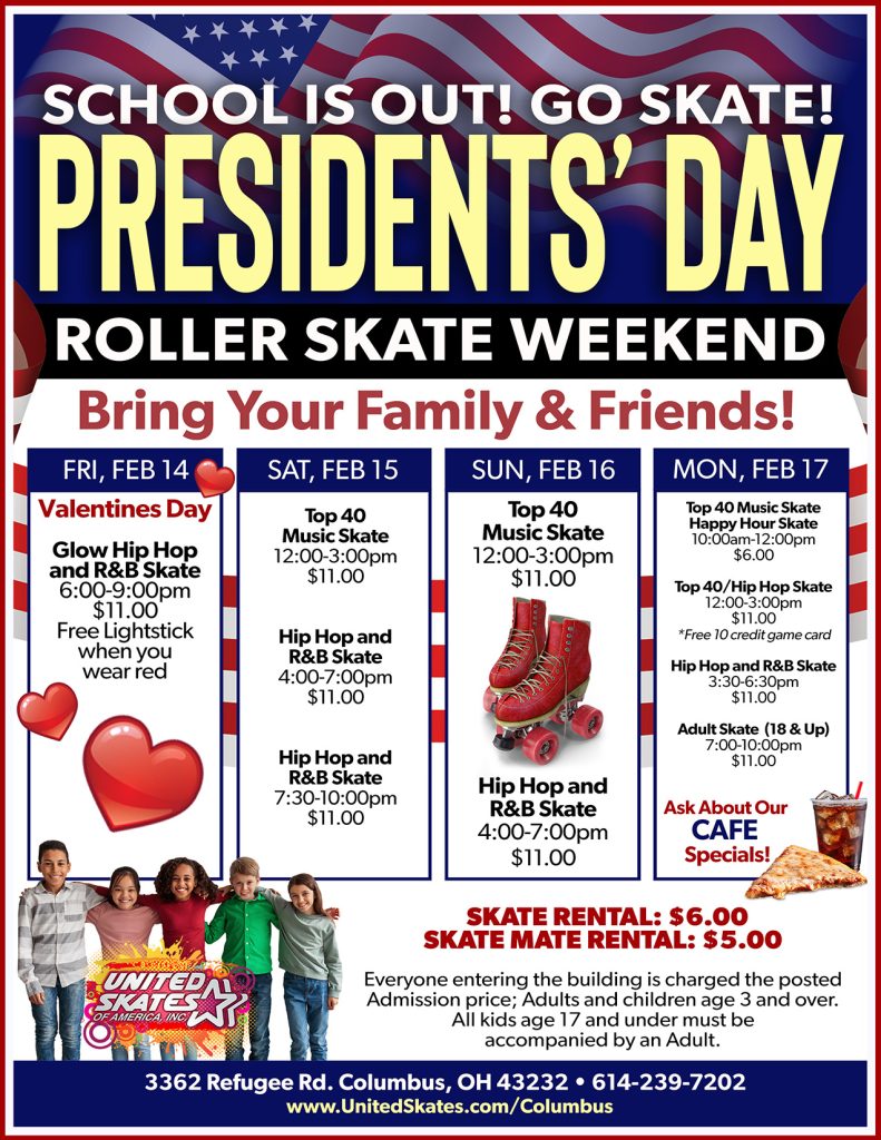 United Skates Refugee Presidents Day Weekend 2025