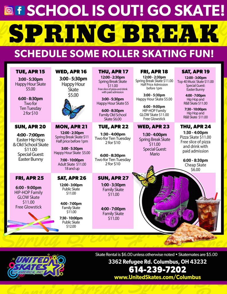 United Skates Refugee Spring Break 2025 v2