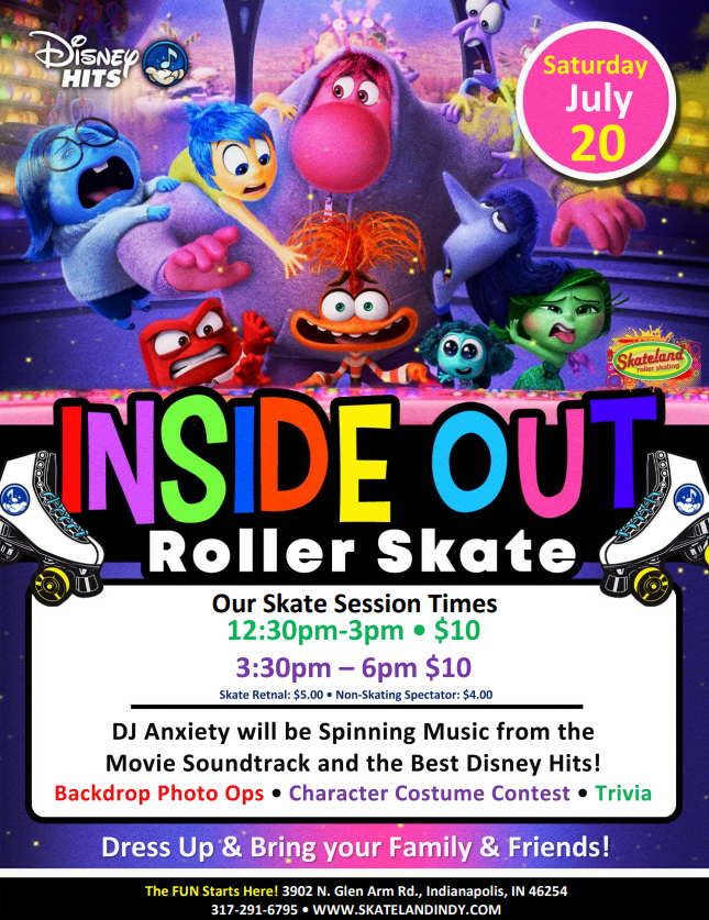 Inside Out Skate Skateland Indy